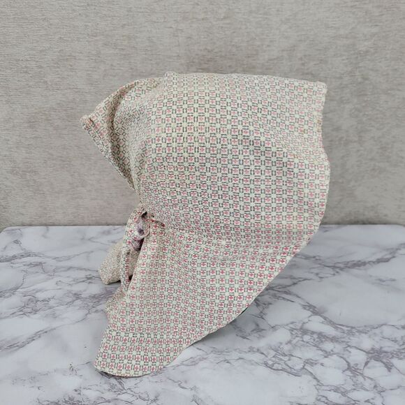 Great Depression Flour Feed Sack Sun Bonnnet Patchwork Vintage Antique Prarie main image 13